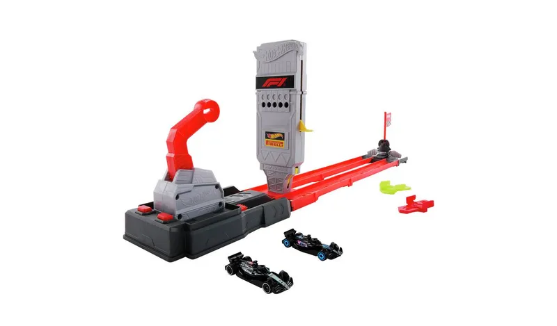 Hot Wheels Racing Formula 1 Grid Start Track Set