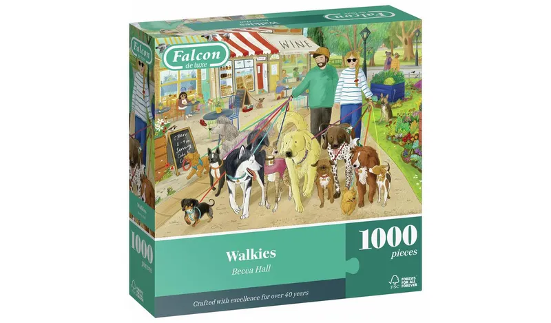 Falcon Deluxe Walkies 1000 Piece Puzzle