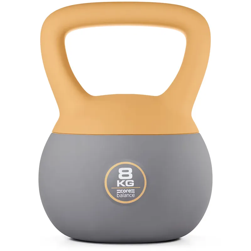 CORE BALANCE Core Balance Soft Kettlebell 2kg-12kg Soft-Touch PVC Floor Friendly Home Gym