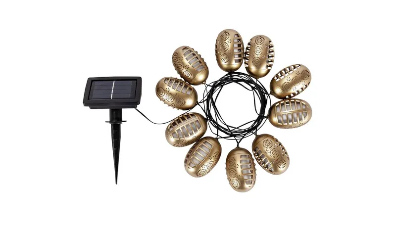 Argos Home 10 Dancing Flame Solar String Lights