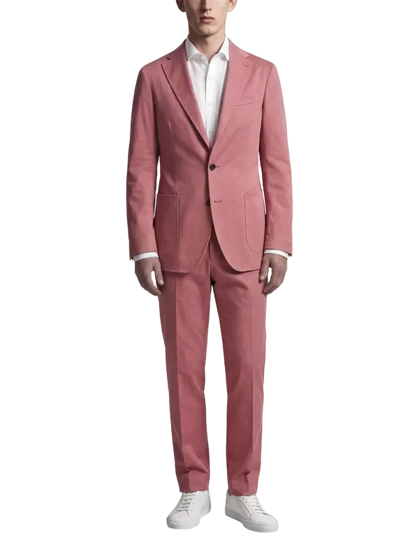 Richard James London Classic Two-Button Jacket, Pink