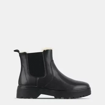 Jack Wills Fur Chelsea Boots Womans