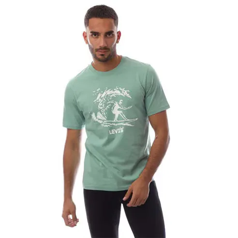 Levis Men's Short-Sleeve Relaxed Fit Oversized T-Shirt