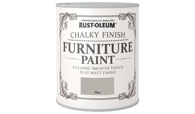 Rust-Oleum Chalky Furniture Matt Paint 750ml - Flint