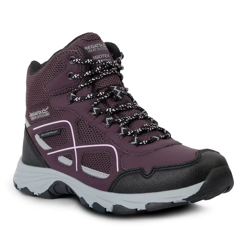 REGATTA Womens/Ladies Lady Vendeavour Walking Boots (Deep Plum/Lilac Frost)