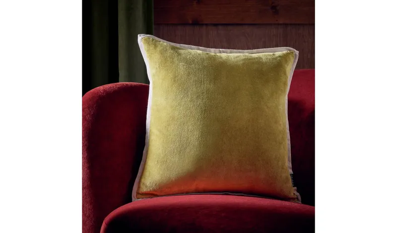 Habitat Cotton Velvet Cushion - 43x43cm