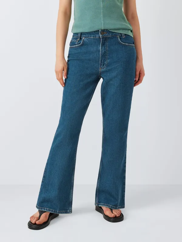 AND/OR Sierra Slim Fit Flared Jeans, Coastal Blue