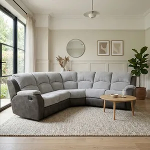 Charleston Corner 7 Seater Sofa - Grey