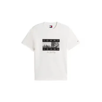 Tommy Jeans Men's TJ Photo Flag Regular Fit T-Shirt