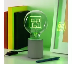 PALADONE Minecraft Creeper LED Neon Bulb Lamp