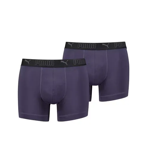 Puma Men's Sport Microfibre 2 Pack Boxers