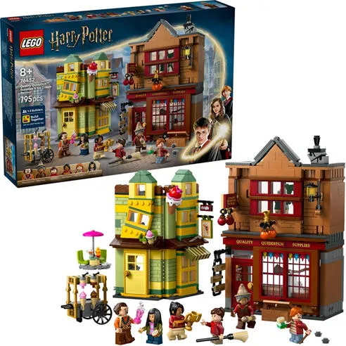 LEGO® Harry Potter™ Quality Quidditch™ Supplies & Ice Cream Parlour Set 76452
