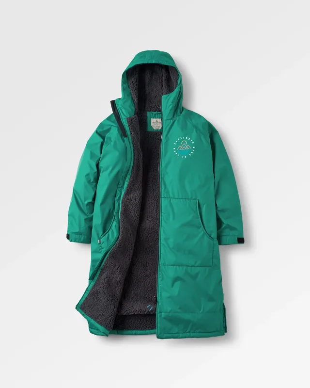 Passenger Clothing Escapism Sherpa Lined Changing Robe - Greenlake
