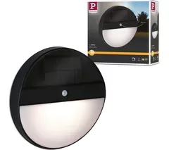 PAULMANN Eloise Motion Sensor Solar Wall Light - Anthracite
