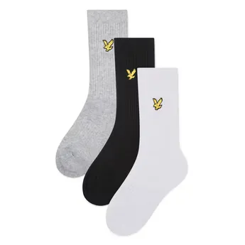 Lyle and Scott 3-Pack Crew Socks