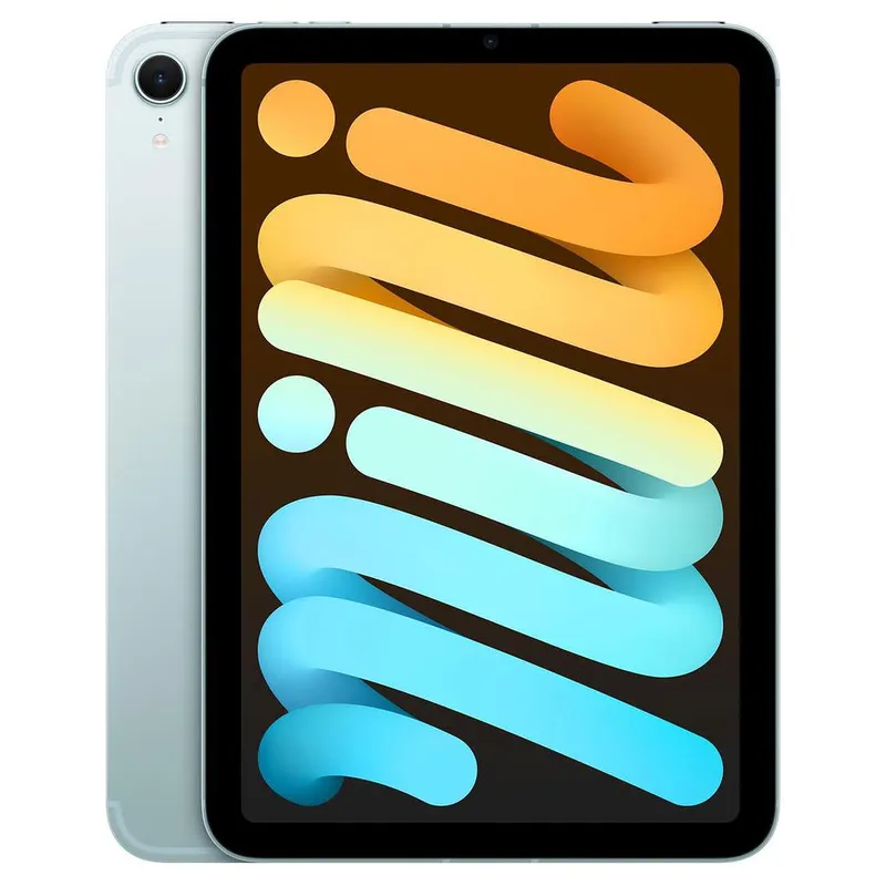iPad mini 7 (2024, A17 series) – Refurbished, Excellent, Blue, 256 GB