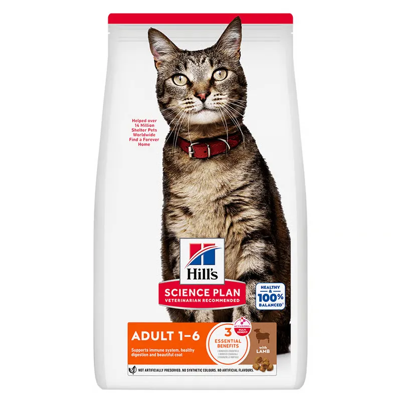 Hill's Science Plan Adult Dry Cat Food with Lamb