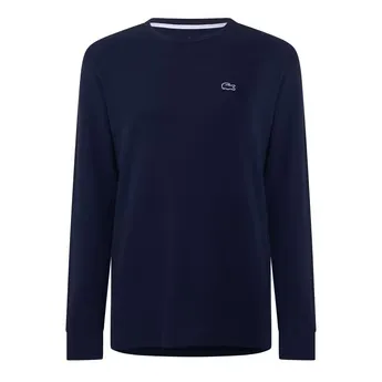 Lacoste Men's Waffle Cotton Long-Sleeve Pyjama Top