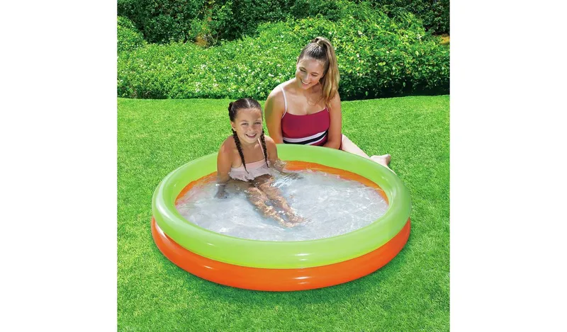 Summer Waves 4.2ft Padding Paddling Pool 269L