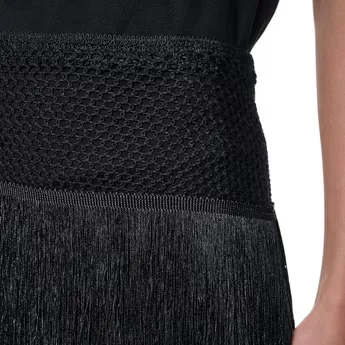 DKNY Women's Fringe Mini Skirt