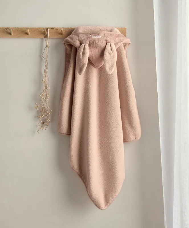 Mamas & Papas Hooded Towel - Welcome to the World Wildflower