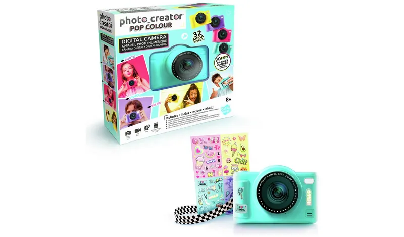 Photo Creator Pop Colour Camera Green