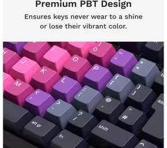GLORIOUS GPBT Keycaps - UK Layout, Afterparty