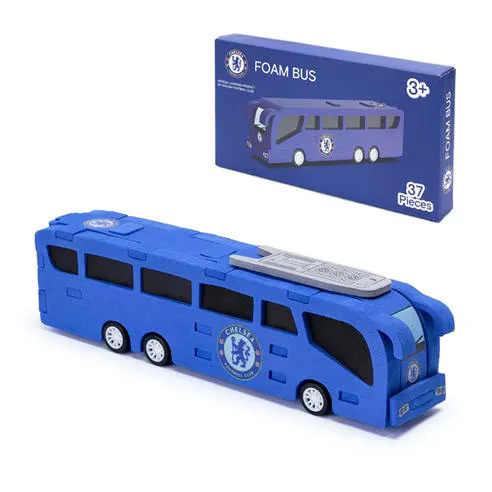 Team Chelsea Foam Bus Coach 3D Puzzle