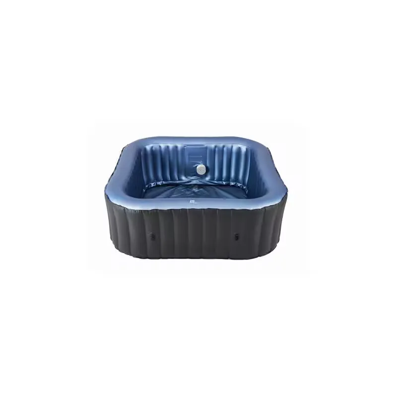 MSPA MSpa Tekapo Square Inflatable Hot Tub, 4–6 Person