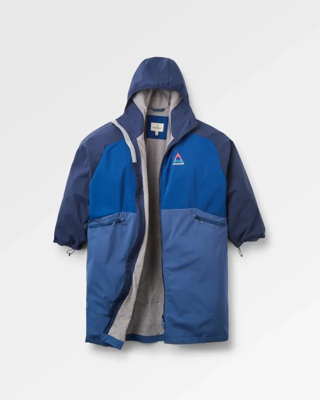 Passenger Clothing Riptide Packable Changing Robe - Rich Navy/Dark Denim