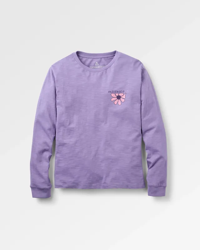 Passenger Clothing Endless Horizons LS T-Shirt - Purple Haze