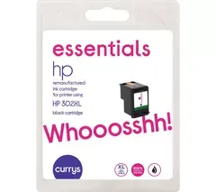 ESSENTIALS 302 XL Black HP Ink Cartridge