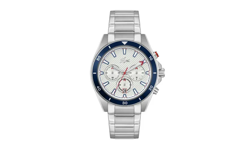 Lacoste Men's Silver Stainless Steel Bracelet Watch
