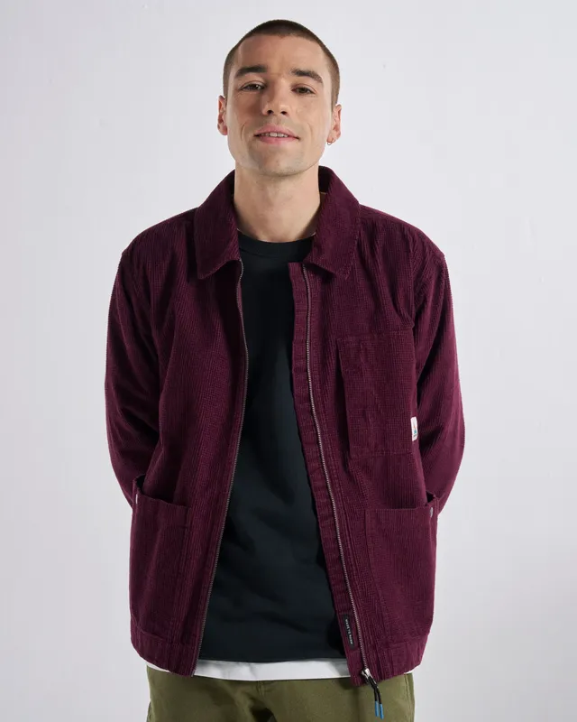 Passenger Clothing Harvest Cotton Cord Overshirt - Fig