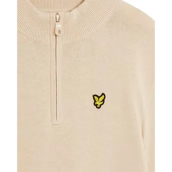Lyle and Scott Kids' 1/4 Zip Knitted Jumper