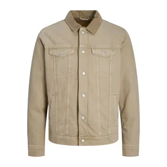 Jack and Jones Men's Sherpa Lined Denim Jacket