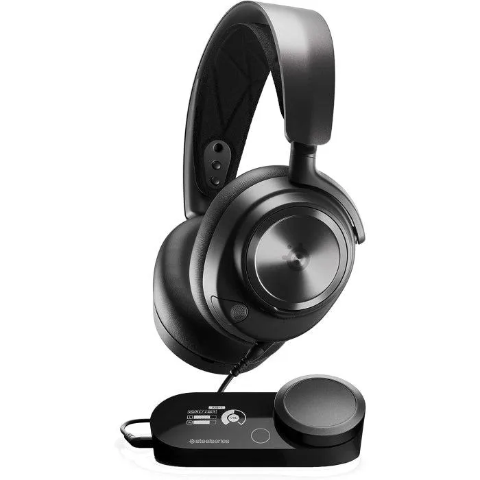 Steelseries Arctis Nova Pro noise-Cancelling gaming Headphones with microphone - Black – Refurbished, Good