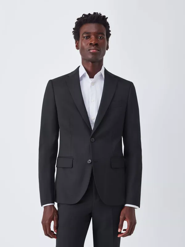 John Lewis Washable Regular Fit Notch Lapel Suit Jacket