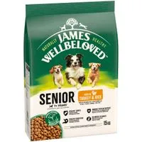 James Wellbeloved Senior Dog Hypoallergenic Turkey & Rice