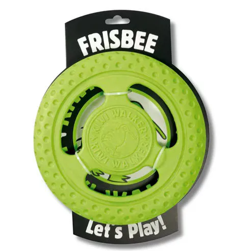 Kiwi Walker Lets Play Green Frisbee