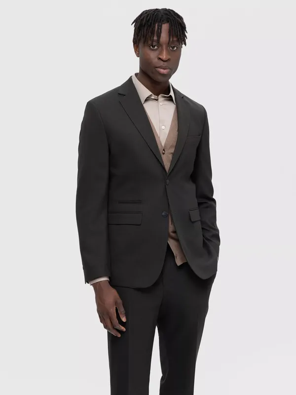 Selected Neil Slim Fit Single Breasted Suit Jacket, Dark Green
