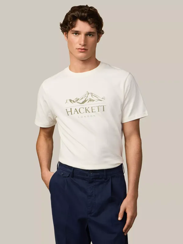 Hackett London Heritage Classic Fit Peaks T-Shirt