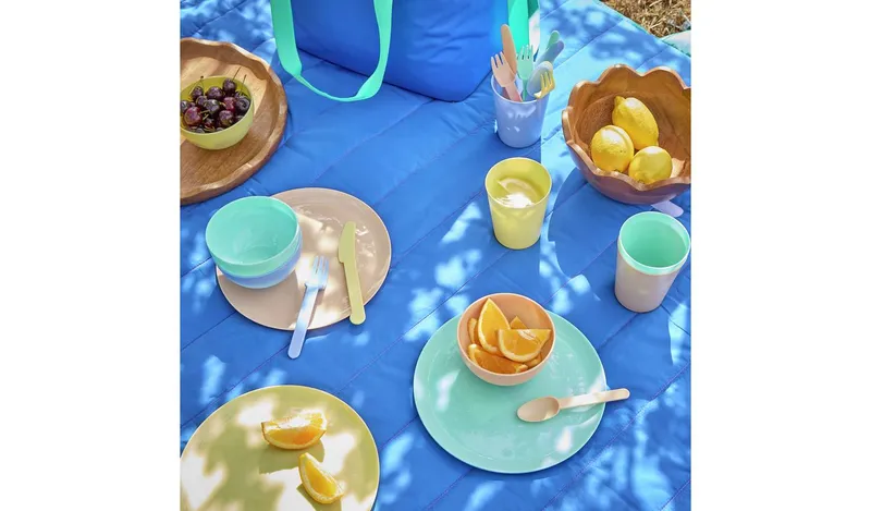 Argos Home Picnic Set – Multipack for 4 / Pastel Colours