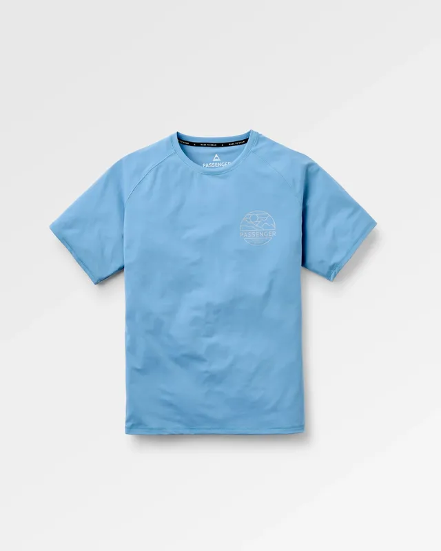 Passenger Clothing Sedona Drirelease® Active T-Shirt - Faded Denim