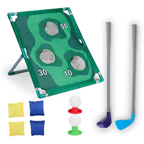 Eddy Toys 2-in-1 Golf and Throw Game for Kids