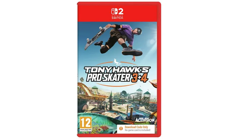 Tony Hawk's Pro Skater 3+4 Nintendo Switch 2 Game