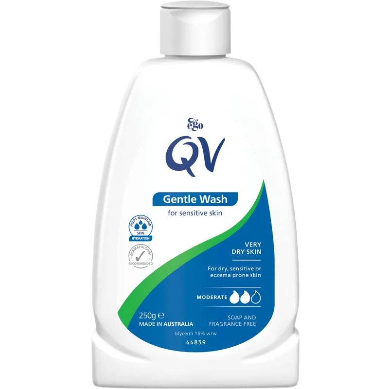 QV Gentle Wash Soap Alternative for Dry Skin Conditions