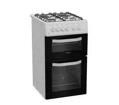 HOTPOINT HTG5GCW 50 cm Gas Cooker - White