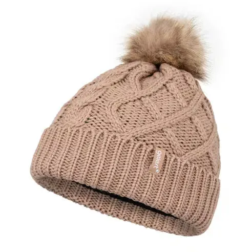 Gelert Womens Cable Knitted Beanie