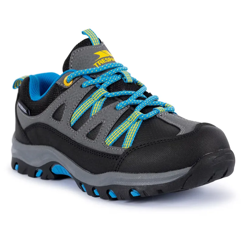 TRESPASS Unisex Kids Waterproof Breathable Walking Shoes - Gillon Low Cut II